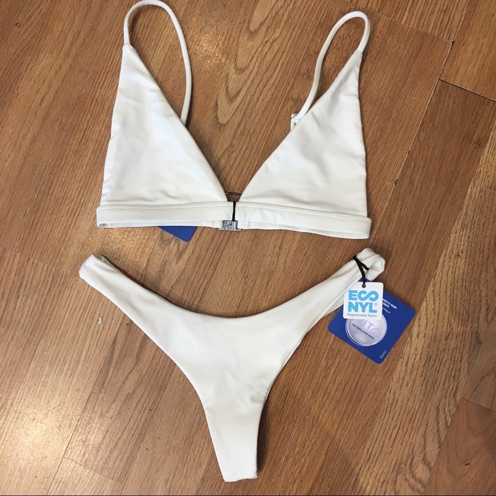 NWT Fae Swim Thong Bikini
